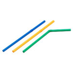 Sugrör Böjbar Färg 155mm